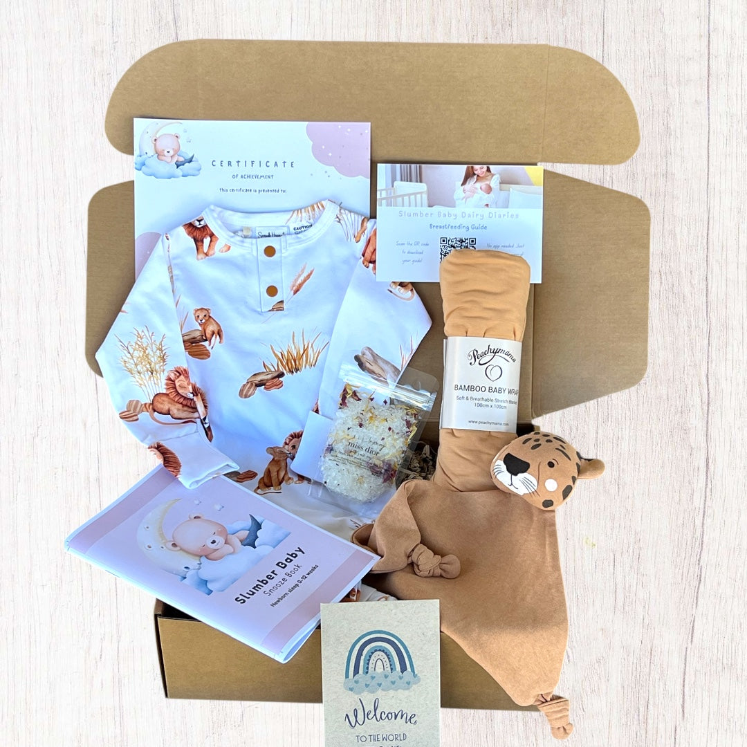 The Little Lion Newborn Gift Box- Back in stock soon- email to pre- order! 🎁
