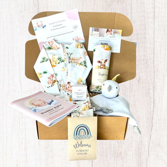 Barnyard Snuggles Newborn Gift Box