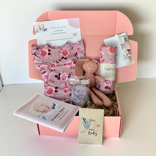 Petal Whispers Newborn Gift Box