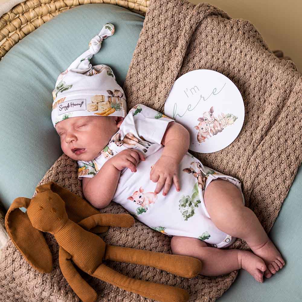 Barnyard Snuggles Newborn Gift Box