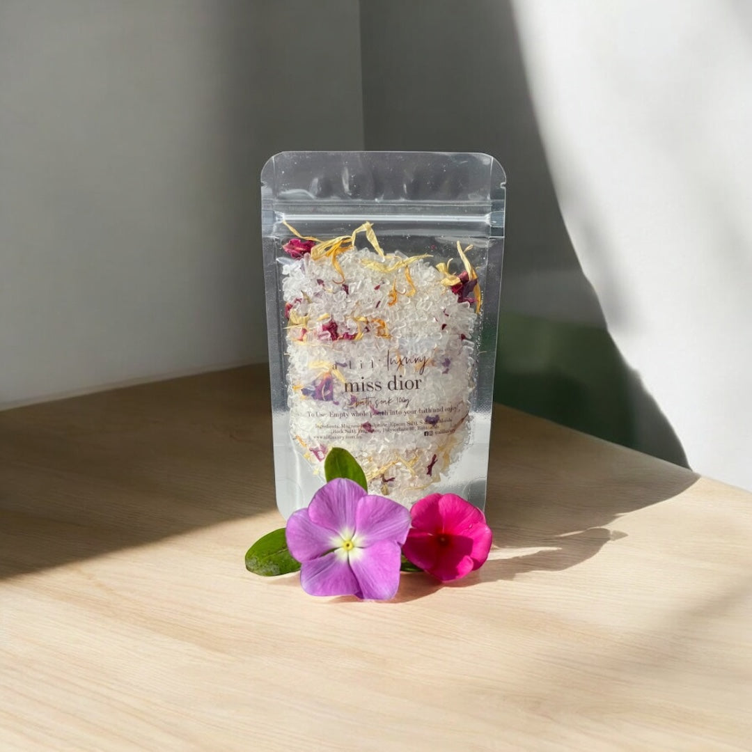 Alilluxury Australian made bath salts